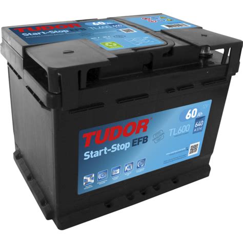 batteria tudor 60 ah a 600 h|Tudor TL600. Batería de coche start.